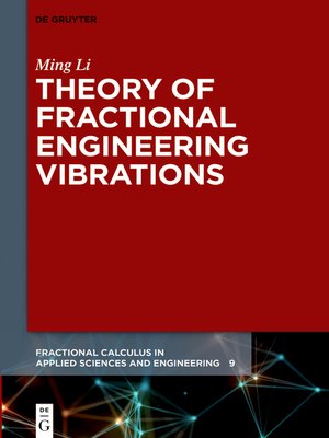 cover image of Theory of Fractional Engineering Vibrations